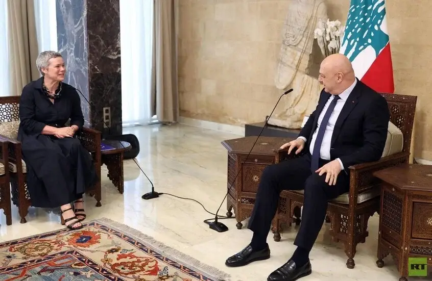 عون يدعو لدعم أوروبي لاتفاق الإطار مع إسرائيل بقاء اليونيفيل ضروري في الجنوب